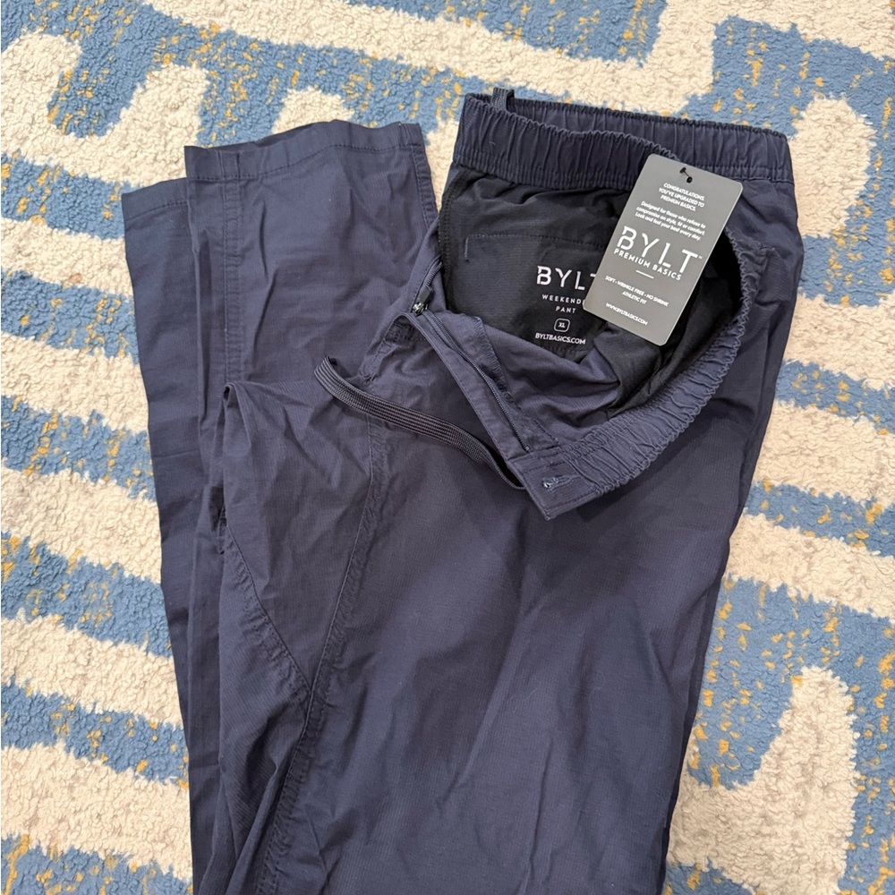 BYLT Basics Dark Blue Joggers